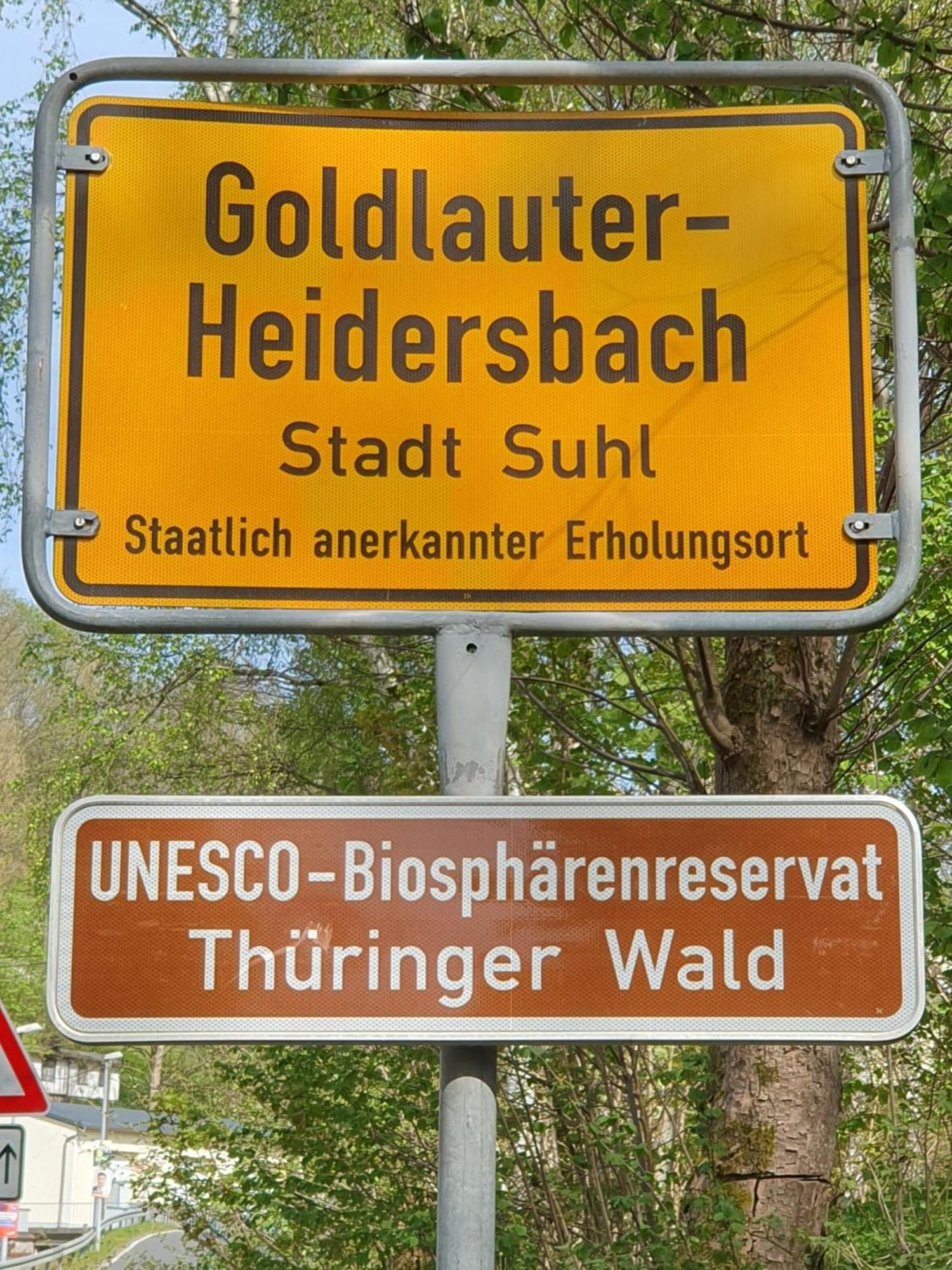 Ferienhaus Beerberg Suhl Esterno foto